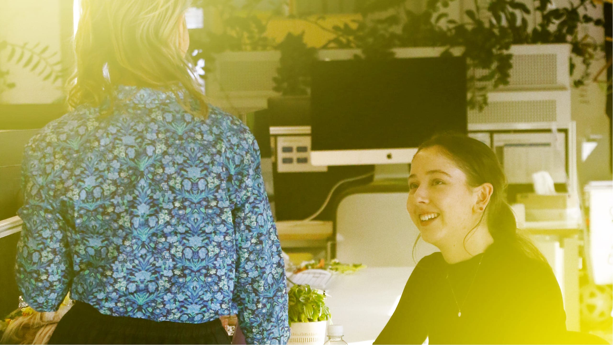 Happy workers at AFFINITY