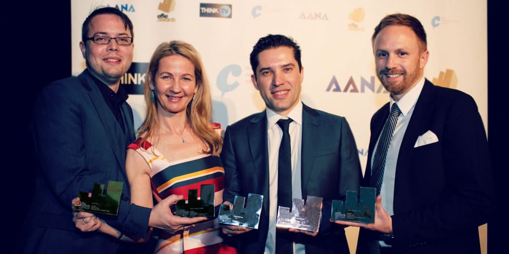 AFFINITY WINS FIVE KNUCKLE DUSTERS AT AUSTRALIAN EFFIE AWARDS