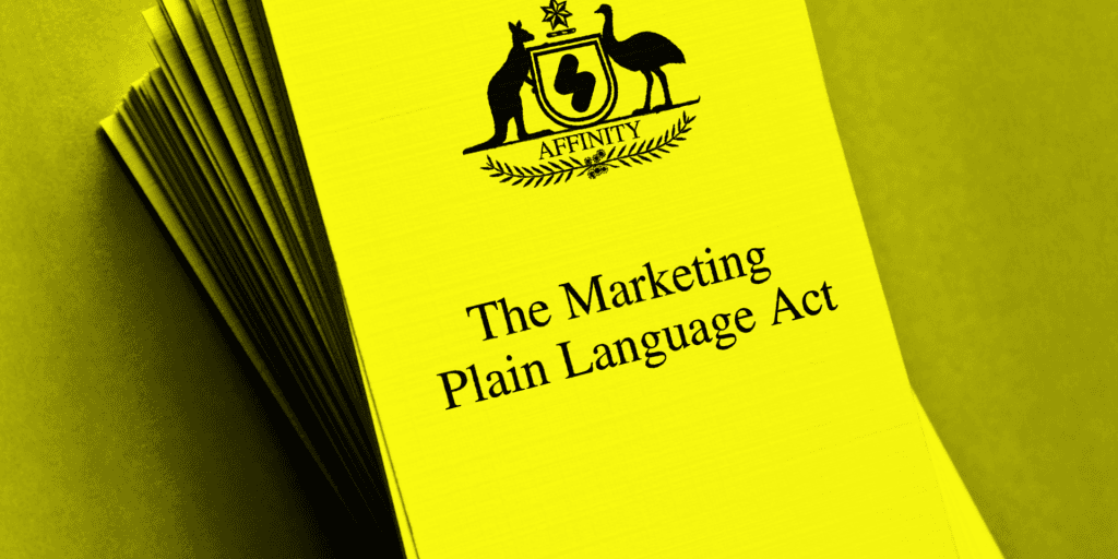 Marketing needs its Plain Language Act
